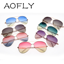 2015 Newest Brand Designer Women Sunglasses Fashion Gradient Aviator Sunglasses Women Men gafas oculos de sol