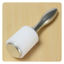 NEW White Aluminum Handle Leather Tool Hammer Beveling Use Hammer  Craft Durable