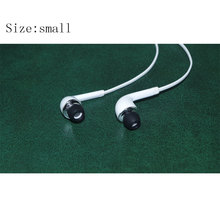 Wholesale 200 Pairs Black Small Size Replacement Silicone EARBUD Tips for Skullcandy Sony Bluetooth LG Earphones