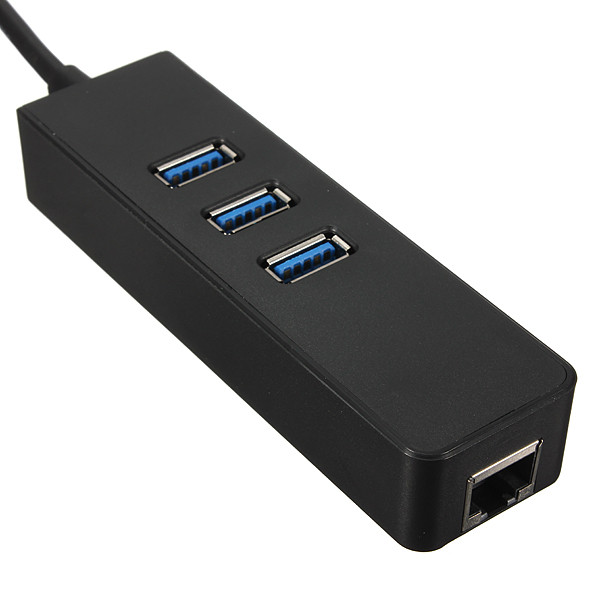 Купить Цена 3 порта usb 3.0 хаб 10/100/1000 Мбит/с gigabit rj45 ...