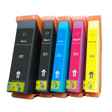 T2621,T2631,T2632,T2633,T2634 inkjet cartridges for Epson Expression Premium XP-600 XP-605 XP-700 XP-800 printer,free shipping