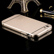 Metal Aluminum Acrylic Cover for iphone 4 4s Deluxe Mobile Phone Accessories Light Cool Ultra Slim