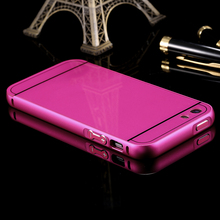 Metal Aluminum Acrylic Cover for iphone 4 4s Deluxe Mobile Phone Accessories Light Cool Ultra Slim