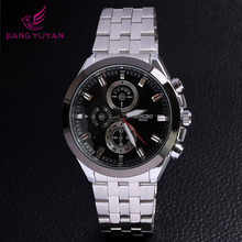 High Quality Watch luxury men genuine quartz jewelry Japan movement stainless steel alloy watch Best Price