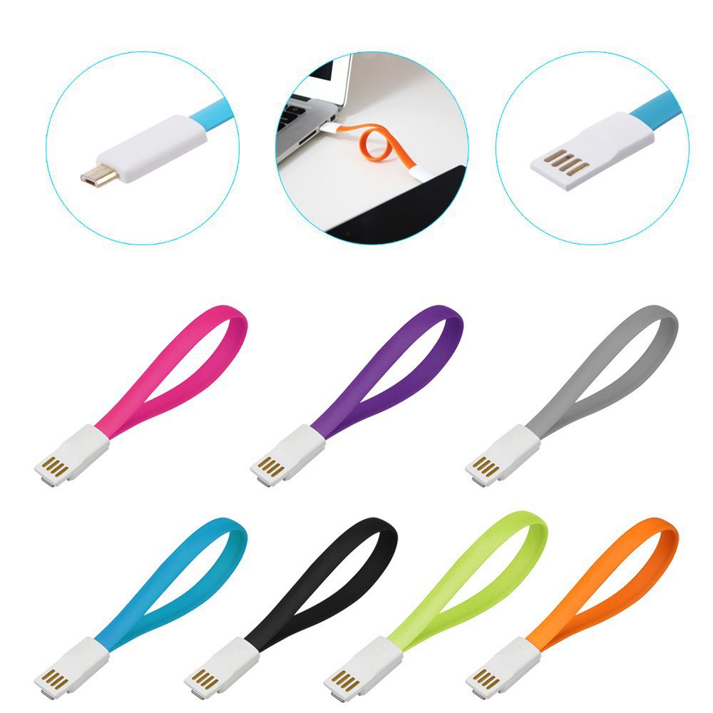 Magnet Magnetic Noodle Micro USB 5Pin Charging Cable for Samsung S2 S3 Nexus 4 5 xiaomi