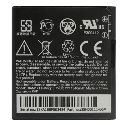 Mobile Phone Battery for HTC Touch Pro T277
