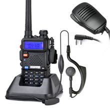 Baofeng UV-5R baofeng uv 5r V/U 136-174/400-520MHz Dual-Band Two-way Ham Radio walkie talkie+ Speaker
