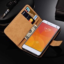 For Xiaomi Mi4 Wallet Flip Genuine Leather Case For Xiaomi M4 4 Stand Back Cover Card