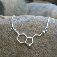2015 The chemical structure of molecules necklace science students Necklace Pendants Statement Choker Necklace Jewelry women