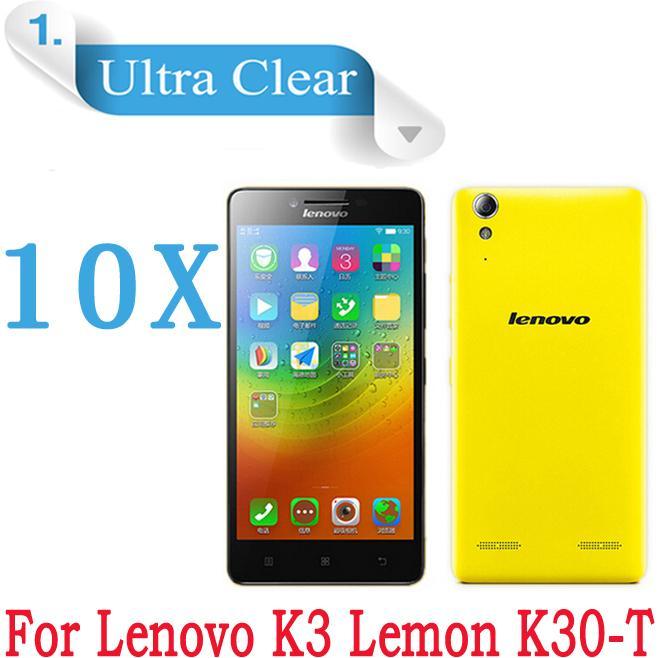 DropShipping Lenovo K30 T K3 Cell Phone Screen Protectors Glossy Transparent Screen Guard Lenovo K30 Protective