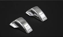 ABS chrome trim water spray nozzle spray paillette decoration light bar 2pcs for MITSUBISHI PAJERO Accessories
