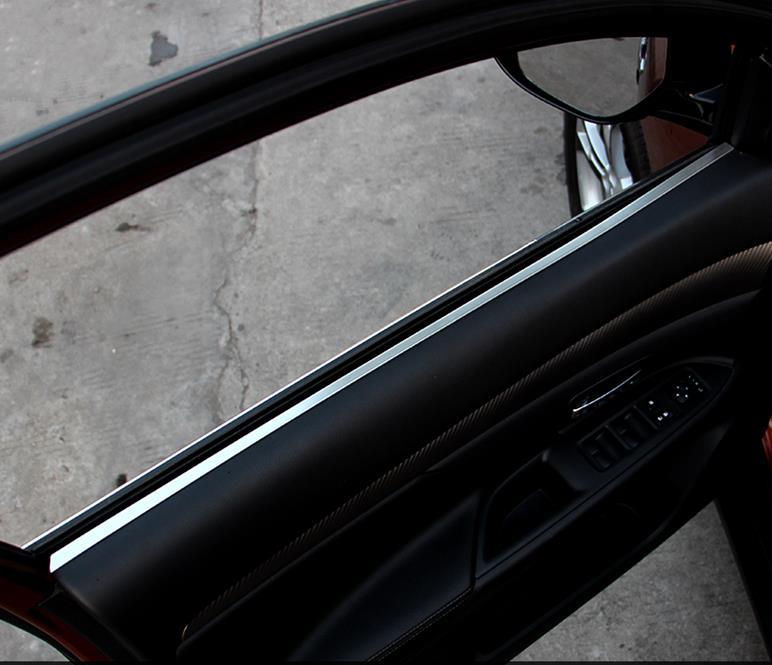 New Inner car window Stainless Steel trim for 2013 2014 Mitsubishi Outlander