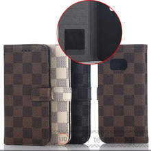 For HTC One M9 Cover High Quality plaid style Leather Wallet Case for HTC M9 with Card Holder Mobile Phone Accessories MY4A59
