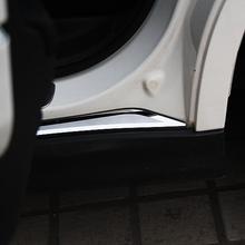 Car stainless steel scuff plate under door sill 2pcs car accessories for MITSUBISHI ASX MITSUBISHI ASX