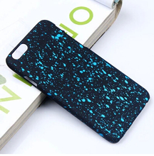 Fluorescent color sky mobile phone shell for iPhone6 mobile phone shell scrub protection set of mobile phone accessories