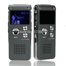 8GB Brand Spy Mini USB Flash Digital Audio Voice Recorder 650Hr Dictaphone MP3 Player Grey Pen
