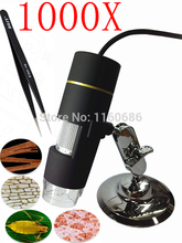 High quality 8 LED USB 1000X Microscope Endoscope Magnifier 2MP USB Digital Microscope