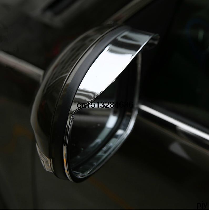 High Quality 13 14 15 Volkswagon VW Tiguan 2013 2015 ABS Chrome Rearview Side Mirrors Visor
