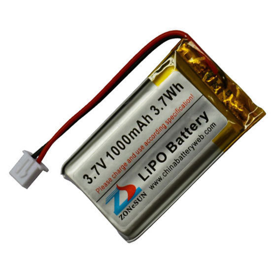 Shun 1000mAh 3 7V lithium polymer battery 702847 cordless phone GPS MP3