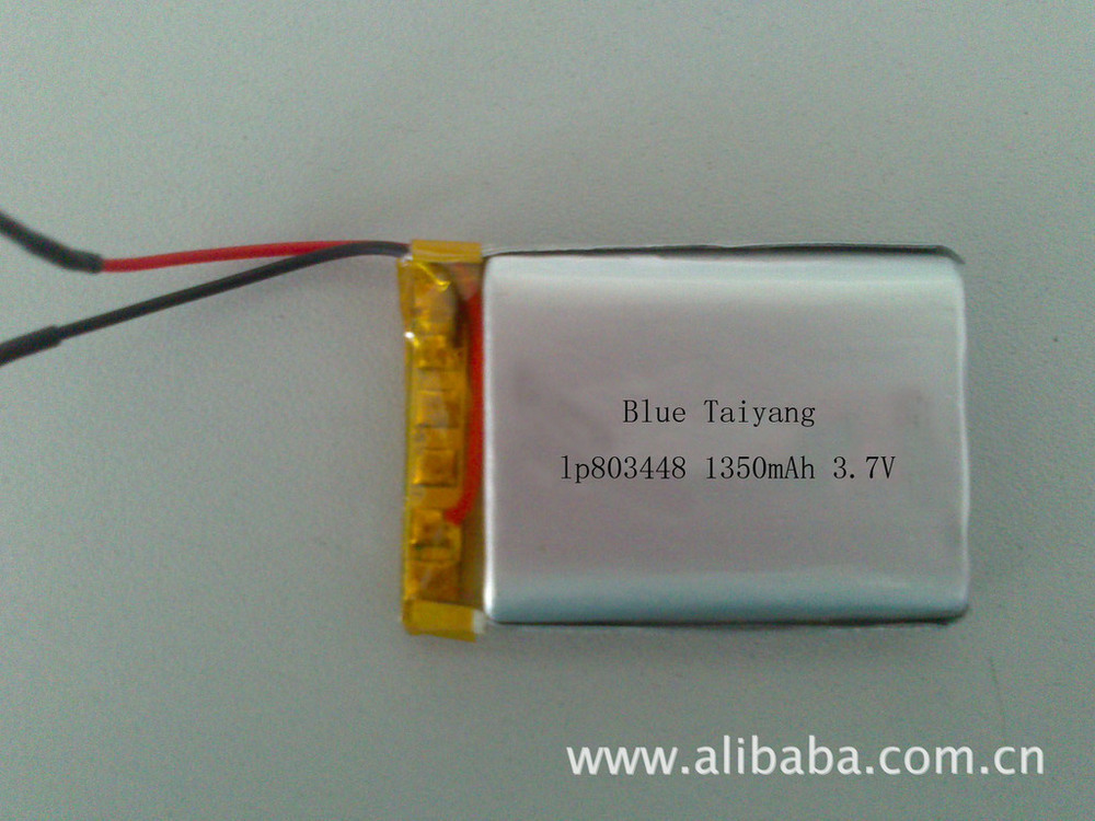 Blue Taiyang polymer battery rechargeable battery 803448 1400mAh PDA battery