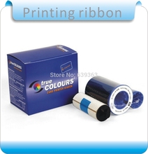 Free shipping Zebra P330i P320i P330i P420i P430i and P520i Card Printer YMCKO Color Ribbon 800015-440 Compatible