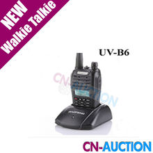 BaoFeng UV B6 UVB6 Walkie Talkie Transceiver Dual Band Two Way Radio 136 174Mhz 400 520Mhz