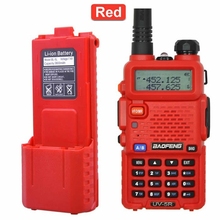 BaoFeng UV 5R Walkie Talkie Dual Band Transceiver 136 174Mhz 400 520Mhz Radio with 3800mAH Battery