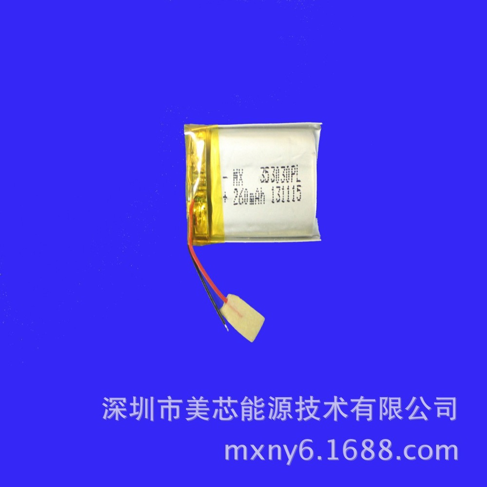 Lithium large supply tachograph manufacturers with 353 030 lithium polymer battery