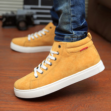 In the spring of 2014 new men s shoes wholesale Korean high shoes breathable pure leisure