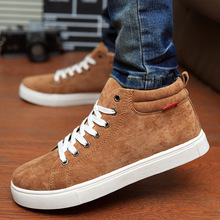 In the spring of 2014 new men s shoes wholesale Korean high shoes breathable pure leisure