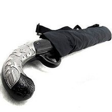 New Fashion Men Automatic Novelty Items Umbrella Two-folding Black Personality Handle Umbrellas Sun Rain Wind Resistant For Men