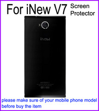 High Quality 10pcs Mobile Phone 5 0 iNew V7 Diamond Screen Protector film with Cleaning Cloth