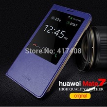 New Original Huawei Ascend Mate 7 Case Leather Flip Cover For Huawei Ascend Mate7 Mobile Phone Cover Case