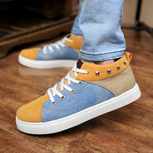 In the spring of 2014 new stylish men s canvas shoes men s shoes wholesale Korean