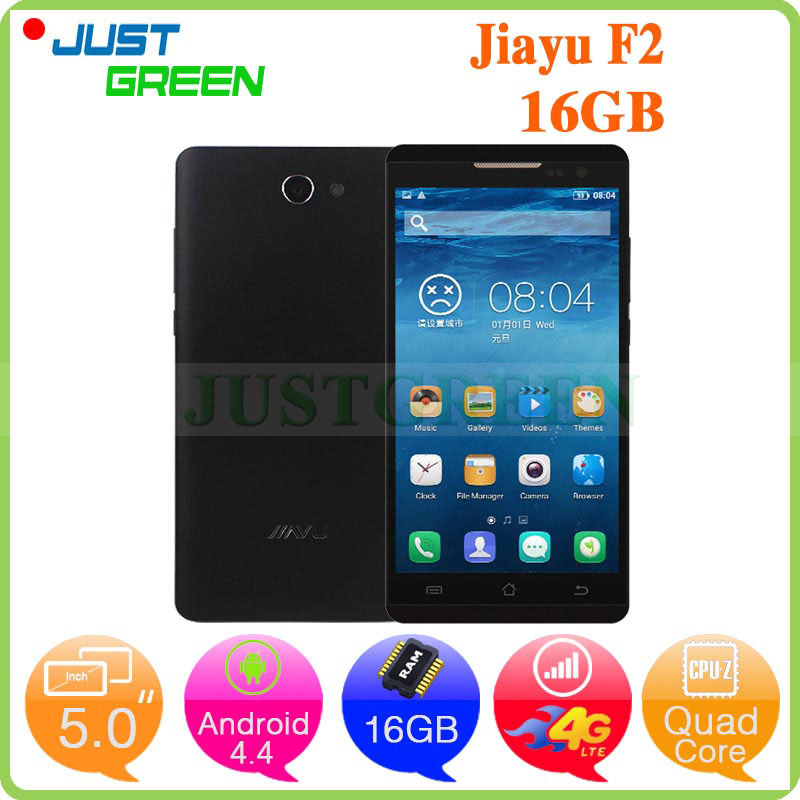 Original JIAYU F2 4G FDD LTE Smartphone MTK6582 Quad Core 5 0 Inch 1280x720 IPS 2GB