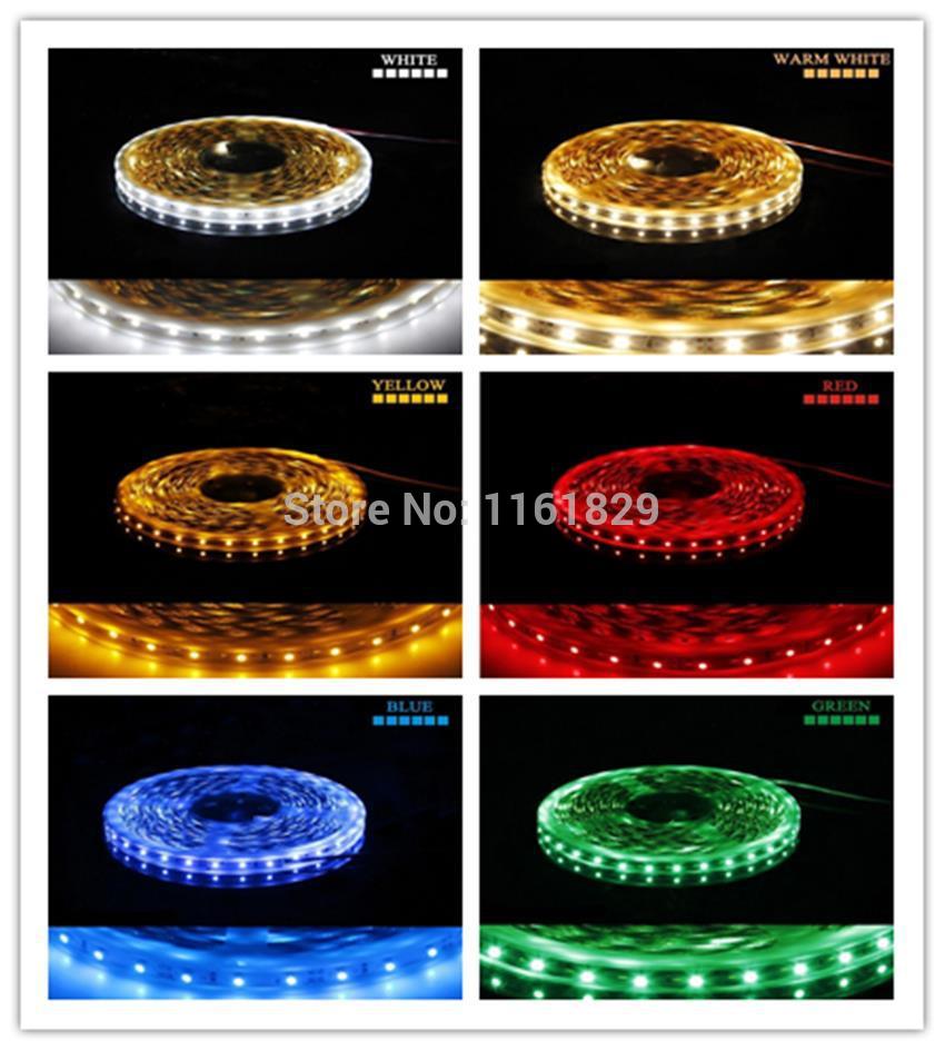 LED strip light ribbon single color 1 meters 60 pcs SMD 3528 led lamp light non