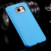 50pcs lot Soft Silicon Thin Cover for Samsung Galaxy S6 G920 Slim TPU Honeycomb Dots Mobile