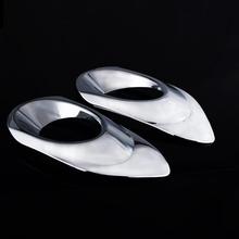 Front Fog Light Lamp Cover Chrome Trim Trims 2pcs for 2012 2013 2014 Volkswagen vw Jetta