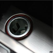 Stainless Steel Console cigarette lighter sequins for 2012 2013 2014 Volkswagen vw Jetta MK6 Accessories