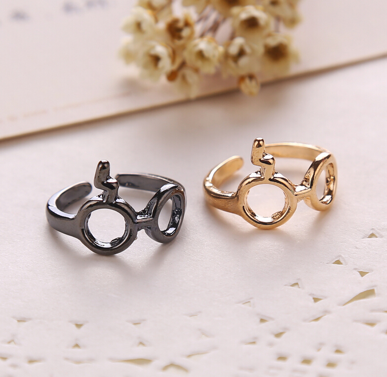 Fashion Hot Jewelry Harry Potter And The Deathly Glasses Artifact Ring For Men and Women XY
