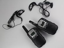 2015 New walkie talkie pair T388 PMR FRS radio comunicador VOX hand free talkie radios earphones