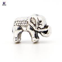 NEW Free Shipping 1pc Jewelry 925 silver Mini Elephant Bead Charm European Silver Bead Fit Pandora BIAGI Bracelet