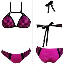 2015 Hot Selling Women s Sexy Wave Point Hollow Out Sexy Bikini Bathing Suit Sexy Bikini