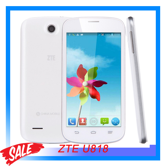 3G Original ZTE U818 RAM 512MB ROM 4GB 4 5 inch Android 4 2 Smart Phone