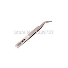 Stainless Steel Curved Antimagnetic PCB RMA Tweezer TH88