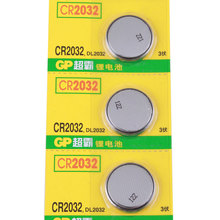 5 X GP CR2032 DL2032 3V Lithium Cell Button Coin Battery ECOS 39896