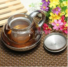 Huiwill new Coffee tea pot Stainless Steel Faced Modern Infuser filter strainer 600ml Herbal With Filter
