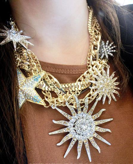 N00193 New Arrival Fast Shipping necklaces pendants fashion Unique items big choker Necklace statement jewelry women