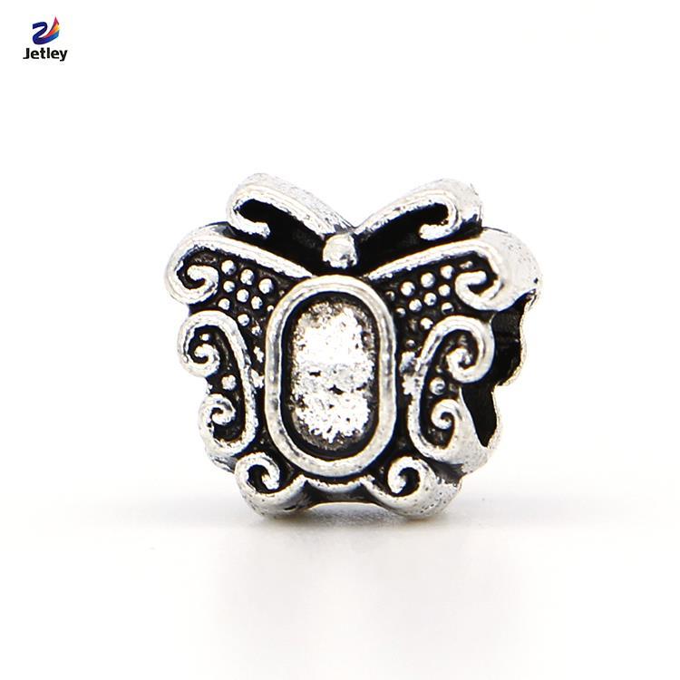 New Fashion 1Pc 925 Silver Jewelry Butterfly Silver Bead Charm European Bead Fit Pandora BIAGI Bracelet