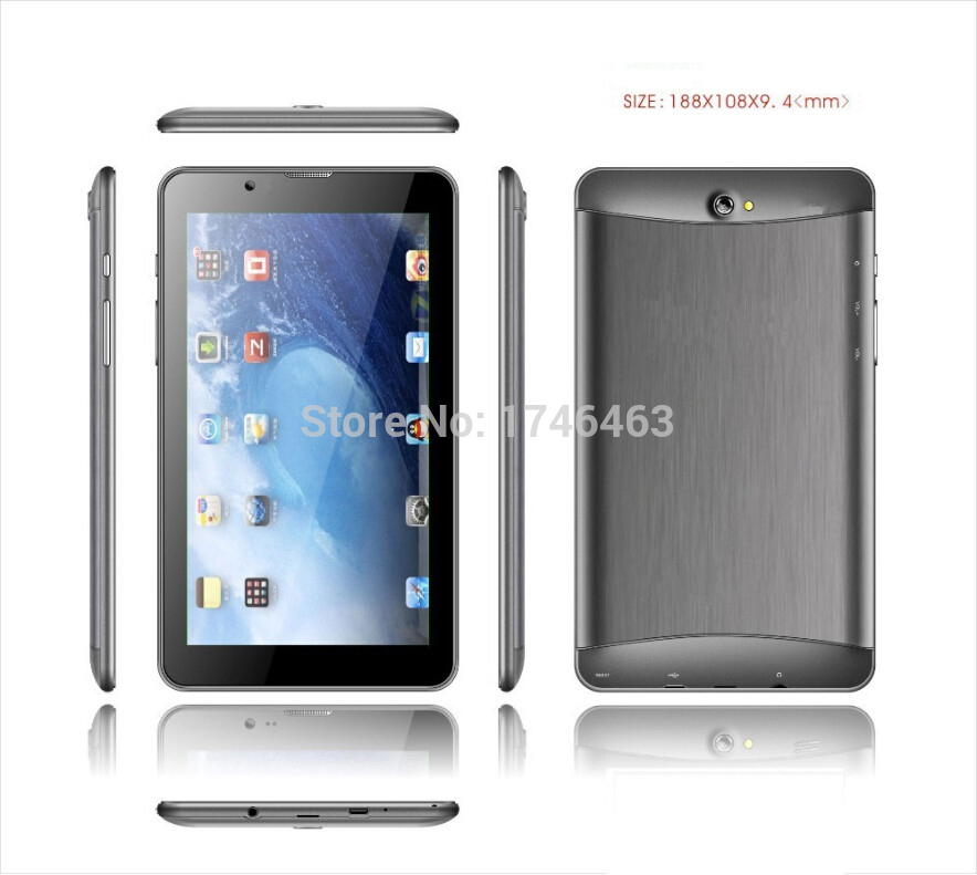 7 inch tablet quad core 3G Tablet PC Android 4 2 MTK6582 quad Core 1 3GHZ